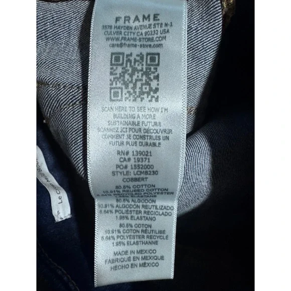 Frame Womens Cobbert Le‎ Crop Mini
Boot Mid-rise Size 28 - Picture 4 of 6